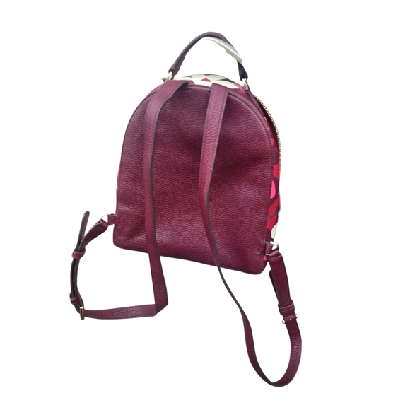 Kate Spade Jackson Forest Pink and White Floral Backpack main image 4